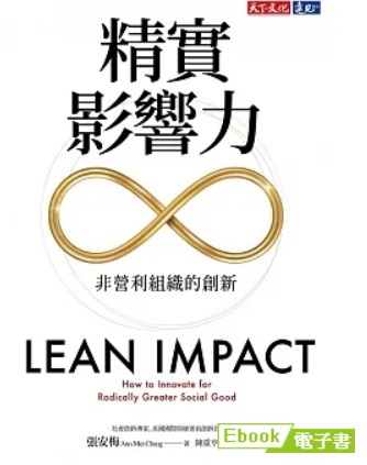 精實影響力：非營利組織的創新封面圖片