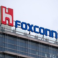 FOXCONN公司招牌照片。