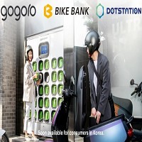 Gogoro與韓國Bikebank深入合作，以全新Dotstation品牌銷售智慧電動車。來源：Mashdigi