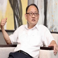 華新董事長焦佑倫。 記者胡經周／攝影