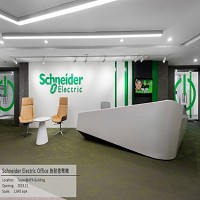 潤德室內裝修設計工程股份有限公司之施耐德電機台北總部。圖片來源: 104人力銀行