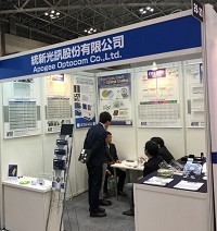 統新光訊參加 2015年4/8~4/10第15屆日本(FOE)光學通訊展