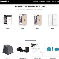 PowerTouch磁鐵充電解決方案的產品照片