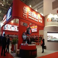 寧波安拓實業有限公司參展於第二十七屆中國國際五金博覽會的攤位照片