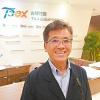 台驊投控董事長顏益財 記者韓化宇／攝影