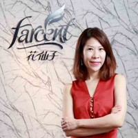 花仙子執行長王佳郁從不願接班，到帶花仙子創下近3成營收成長率。圖片來源：王建棟攝