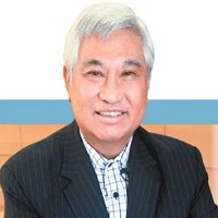 穩懋董事長陳進財。陳正興/拍攝