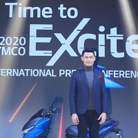 國內機車龍頭光陽工業（KYMCO）董事長柯勝峯。記者潘俊宏／攝影