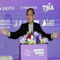 SEMICON TAIWAN 國際半導體展大師論壇，鴻海副董李傑出席。記者曾吉松／攝影