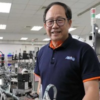 萬潤科技董事長盧鏡來。圖片來源：王建棟攝