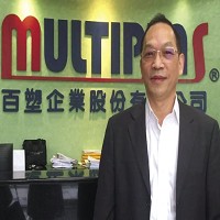 百塑企業董事長胡永進。圖／沈美幸