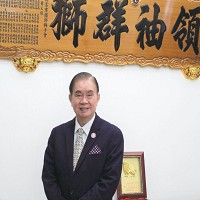 富偉科技集團總裁蕭文龍。圖／陳仁義
