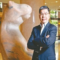 國泰金控總經理李長庚。 記者季相儒／攝影