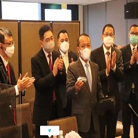 印尼政府招手，邀鴻海、Gogoro投資電動車與電池產業。（圖／翻攝自Bahlil Lahadalia IG）