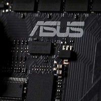 電腦品牌廠華碩。 美聯社資料照