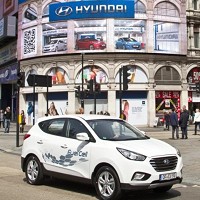 三陽旗下南陽實業也透露，正規劃引進「現代」（Hyundai）大型商用、公務用的氫能源車。圖／Hyundai提供