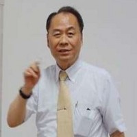 亞光董事長賴以仁。(鉅亨網記者張欽發攝)