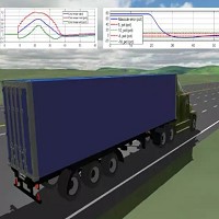 富智捷自主研發可運用車輛動態估測載重控制的「自適應載重偵測系統」。鴻海／提供