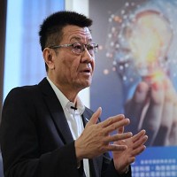 光寶科總經理邱森彬。中央通訊社提供
