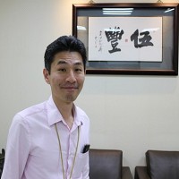 伍豐產品規劃處產品協理彭禾夆表示，許多新創開發視覺辨識技術，但如何在零售業落地才是關鍵。 王郁倫攝影