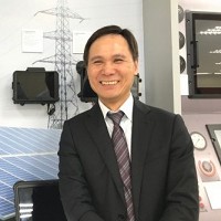 融程電董事長呂谷清。