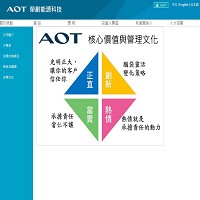 榮創能源科技股份有限公司官網截圖