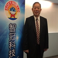 智冠董事長王俊博。