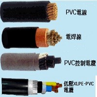 華榮電線電纜公司之部分產品圖