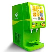 鮮活公司生產的自助果汁現調機