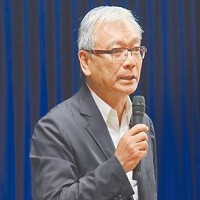 味丹副董事長、味丹國際執行董事兼執行長楊坤祥。（記者戴慧瑀攝）