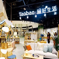 TaobaoXHoi同步開設線上與實體店，預計線上營收占比將達7成，目標3年內獲利。(攝影者．楊文財)