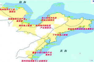 山東半島藍色經濟區圖示