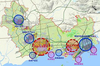 廣東茂名濱海新區圖示